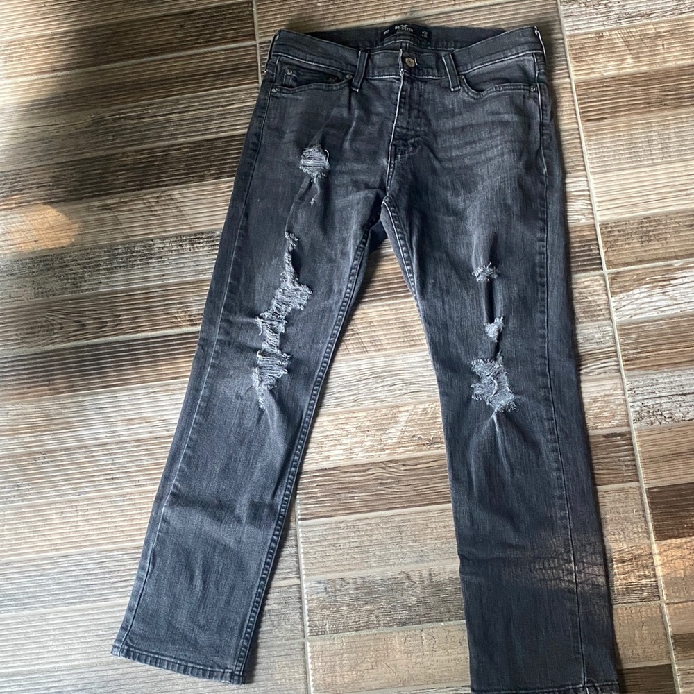 🎁 Hollister Men's Slim Straight Jeans